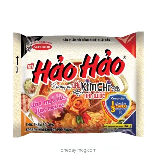 Hảo Hảo Hương Lẩu Kim Chi Hàn Quốc 75g