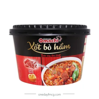 Omachi Mì khoai tây xốt bò hầm 93g