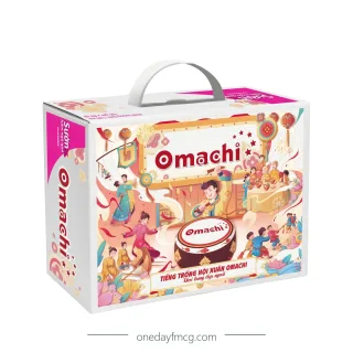 Omachi Mì dinh dưỡng khoai tây sườn ngũ quả 80g