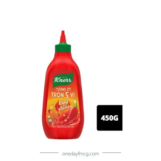 Tương ớt Knorr 5 vị cay đậm 450g