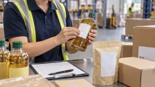 FMCG Product Labels and English Sub-Labels for Export Orders
