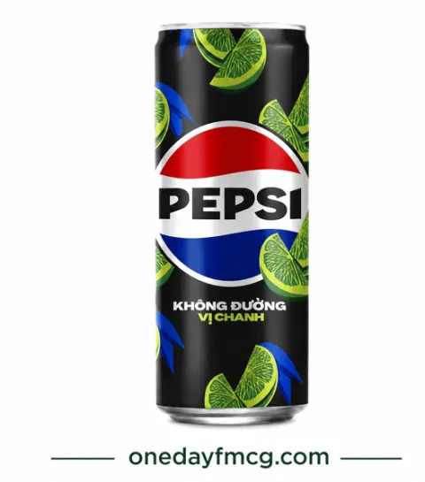 Pepsi Cola Zero Calories Lime Soft Drink 320ml