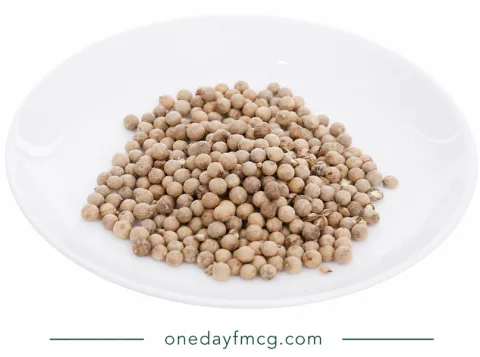 Vipep Farmers Organic White Pepper 50g x 10 Bags