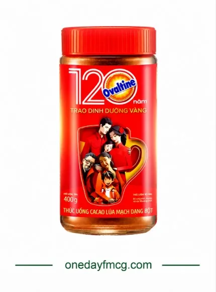 Ovaltine Malted Drink Powder Chocolate 400g Strong Chocolate