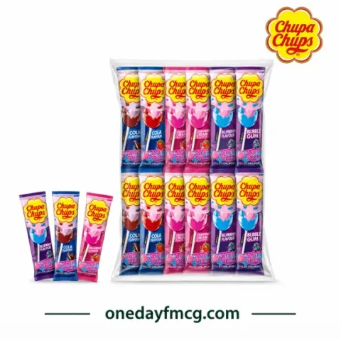 Chupa Chups Lollipop with Big Babol Gum Center Filled 432g