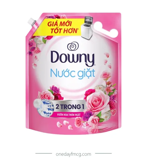 Downy Liquid Detergent 2in1 Fragrant Flower Garden 2.65kg x 5 pouches