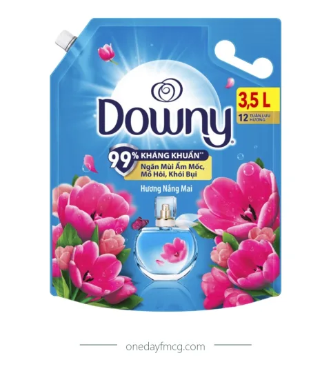 Downy Fabric Softener Sunrise Fresh 3.5L x 4 pouches