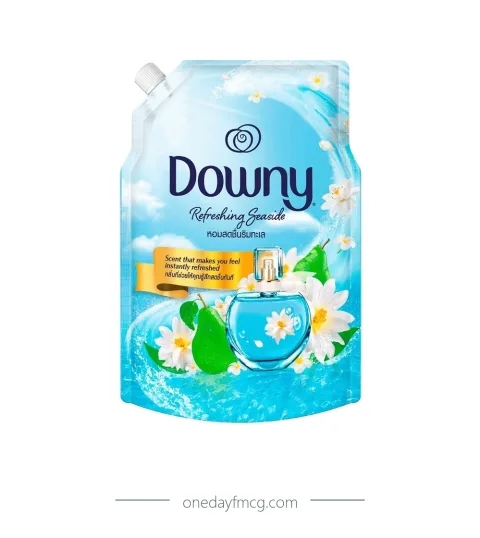 Downy Fabric Softener Refreshing Seaside 1L x 9 pouches