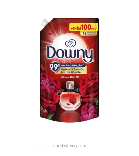 Downy Fabric Softener Perfume Passion 1.45L x 9 pouches
