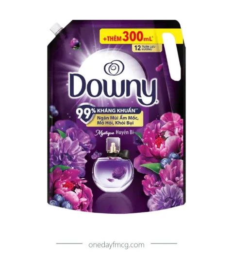 Downy Fabric Softener Perfume Mystique 2.5L x 4 pouches