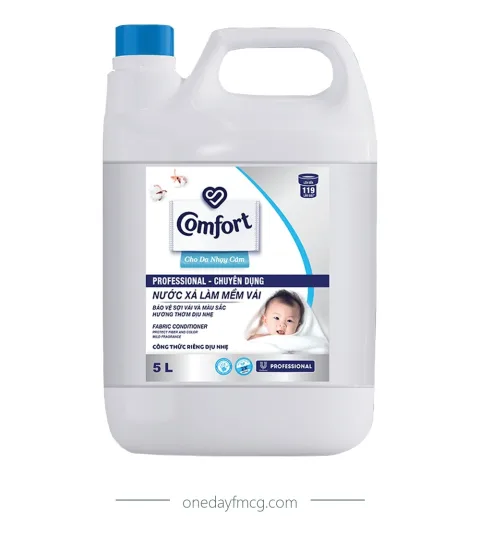 Comfort Professional Gentle Care Fabric Softener Sensetive Skin 5L x 2 cans