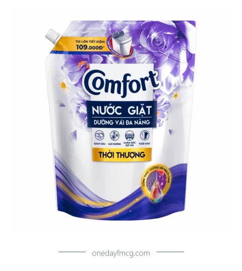 Comfort Liquid Detergent Trendy 3.6L x 4 pouches