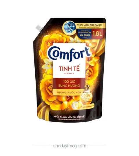 Comfort Fabric Softener Sophia Perfume 1.8L x 4 pouches