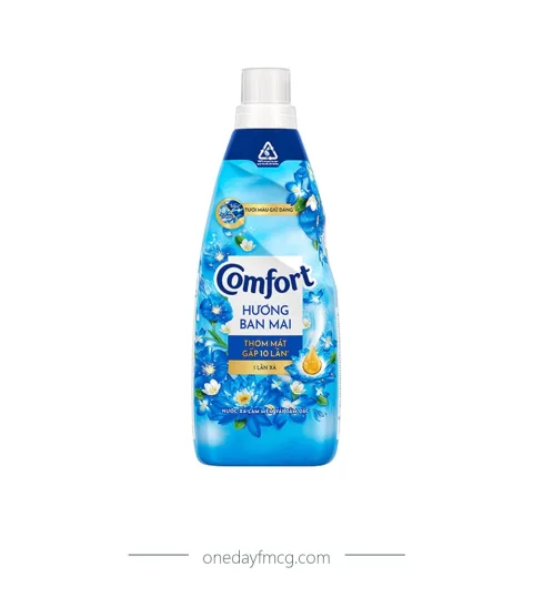 Comfort Fabric Softener Morning Dew 800mL x 12 bottles