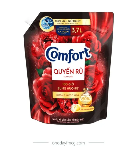 Comfort Fabric Softener Jennie Perfume 3.7L x 4 pouches