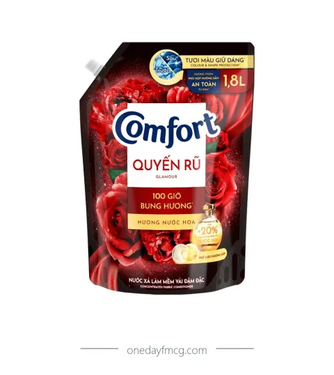 Comfort Fabric Softener Jennie Perfume 1.8L x 4 pouches