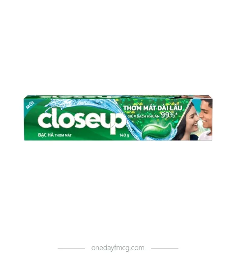 Closeup Toothpaste Ever Fresh Menthol Burst 140g x 60 Tubes