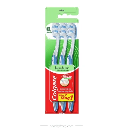 Colgate Toothbrush Slimsoft Gum Care Pack 3
