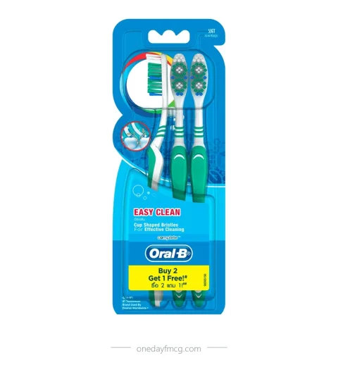 Oral-B Toothbrush Easy Clean Pack 3
