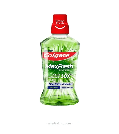 Colgate MaxFresh Mouthwash Fresh Tea 250mL x 12 bottles