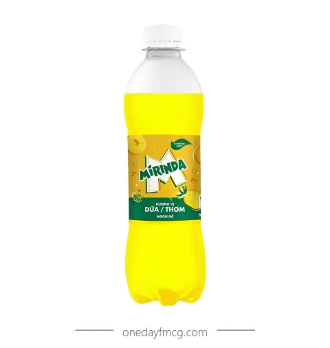 Mirinda Pineapple Flavored Soft Drink 390mL