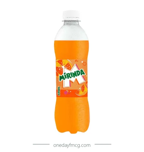Mirinda Orange Flavored Soft Drink 390mL
