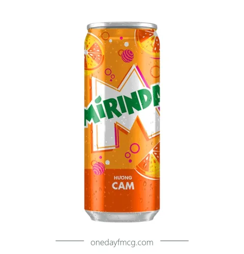 Mirinda Orange Flavored Soft Drink 320mL