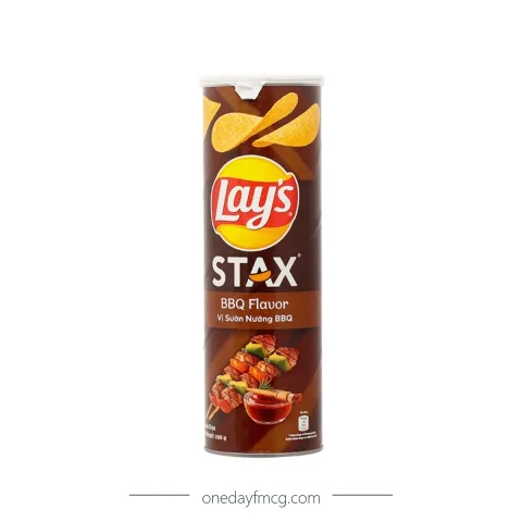 Lay's Stax BBQ Flavored Potato Chips 155g
