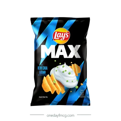 Lay's Max Sour Cream & Onion Flavored Potato Chips 42g