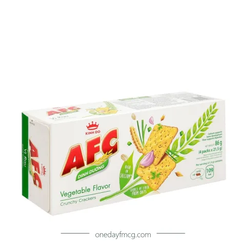AFC Crunchy Crackers Vegetable Flavor 86g x 36 boxes