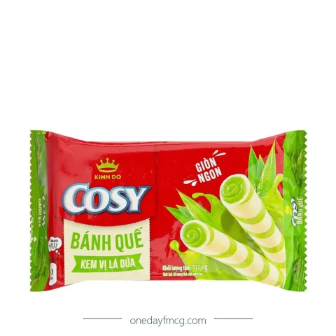 Cosy Pandan Leaves Wafer Rolls 117.6g