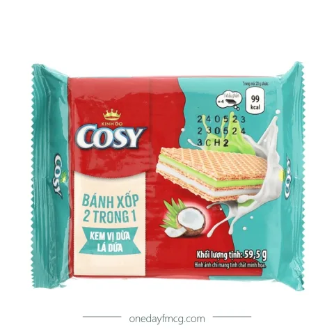 Cosy Coconut Pandan Leaves Wafer 59.5g