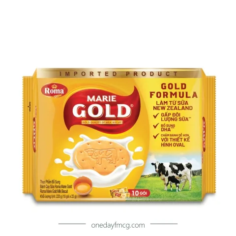 Roma Marie Gold Milk Biscuit 220g