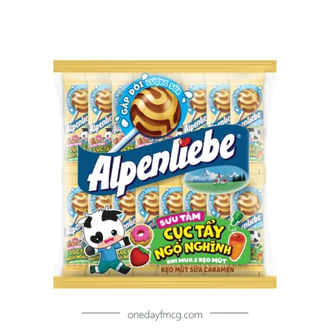 Alpenliebe Lollipop Caramel Cream 360g x 20 bags