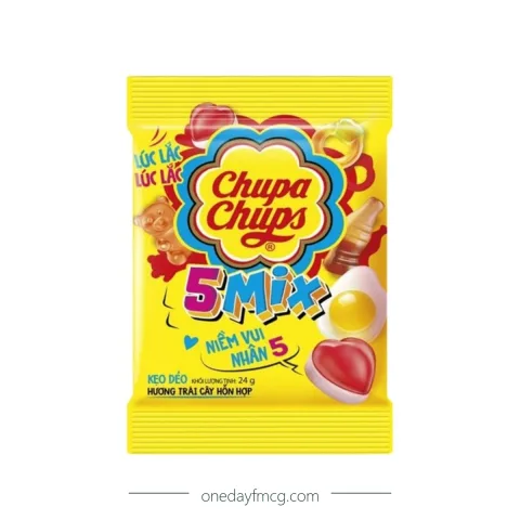 Chupa Chups Gummies Top Mix 24g x 10 sachets x 24 strings