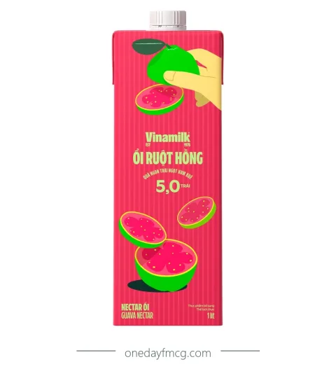 Vinamilk Guava Juice 1L x 12 boxes