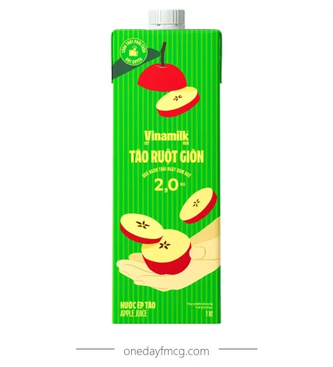 Vinamilk Apple Juice 1L x 12 boxes