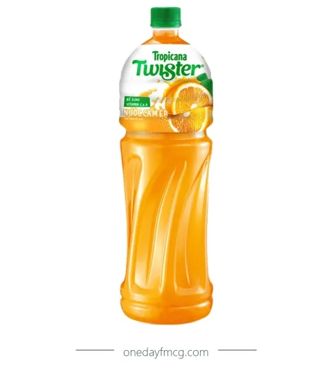 Tropicana Twister Orange Juice 1L x 12 bottles