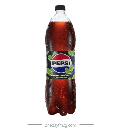 Pepsi Cola Zero Calories Lime Soft Drink 1.5L