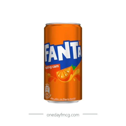 Fanta Orange Flavored Soft Drink 235mL