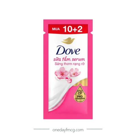 Dove Pro-Ceramide Radiance Body Wash 6 g
