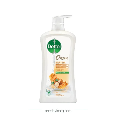 Dettol Onzen Nourishing Body Wash Honey & Shea Butter 950g