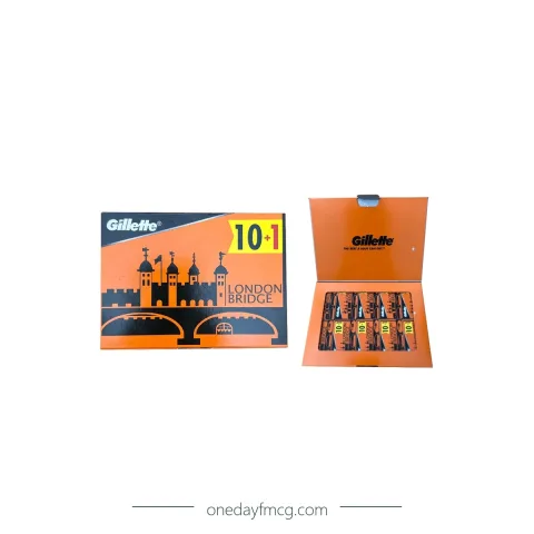 Gillette Blade London Brigde 10s+1 x 10 sachets x 50 boxes
