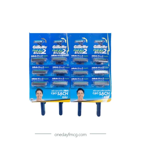 Gillette Razor Blue 2 Flexi 48 x 12 trays