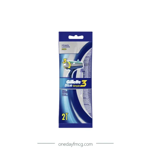 Gillette Razor Blue 3 Simple 2 x 12 packs x 12 bags