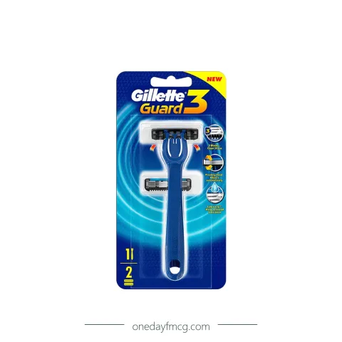 Gillette Razor Guard 3 Turbo 1+2s x 6 packs x 12 boxes