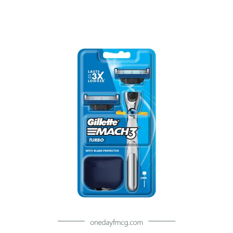 Gillette Razor Mach 3 Turbo 1+2s x 4 packs x 9 boxes