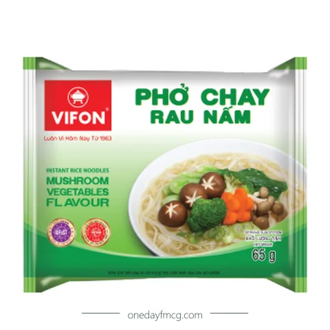 VIFON Phở Chay Rau Nấm 65g