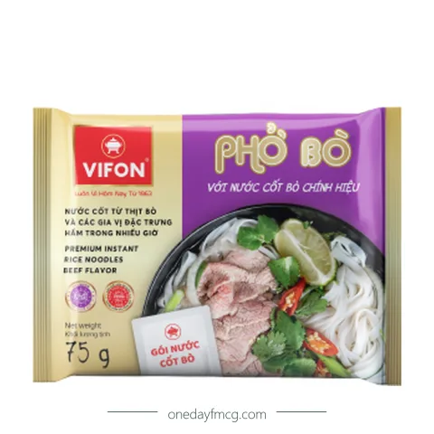 VIFON Phở Sốt Vị Bò 75g