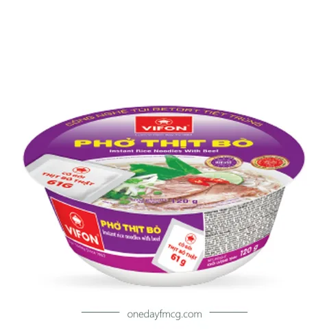 VIFON Phở Thịt Bò Tô 120g